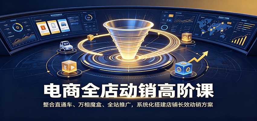 2026淘宝全店动销付费推广，直通车、万相魔盒、全站推广协同布局，附运营工具表 - 缩略图