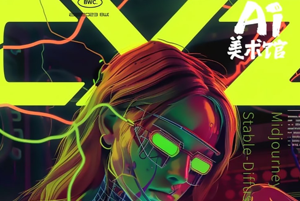 白无常AI美术馆第5期结课，附素材与高清无水印作品 - 缩略图