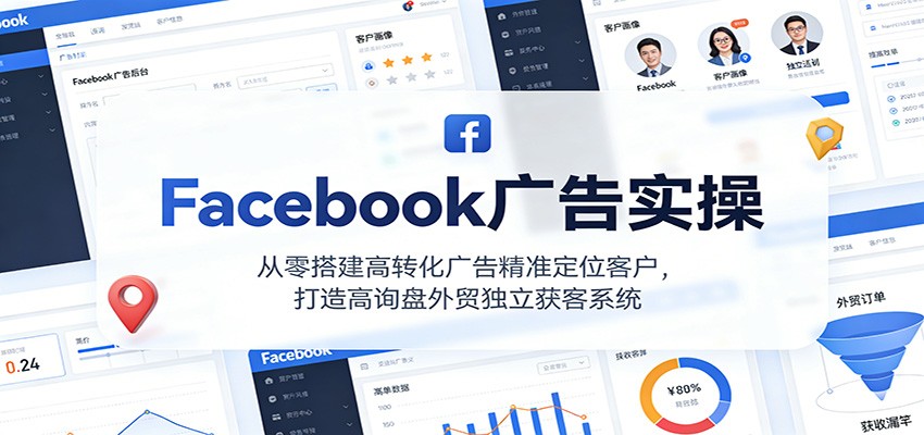 Facebook广告实操，从零搭建消息互动广告，精准定位海外批发商拿高询盘 - 缩略图