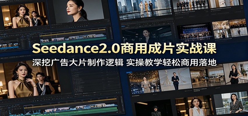 Seedance2.0商用广告大片实战，从参数调试到导出适配，逐帧拆解真实案例 - 缩略图